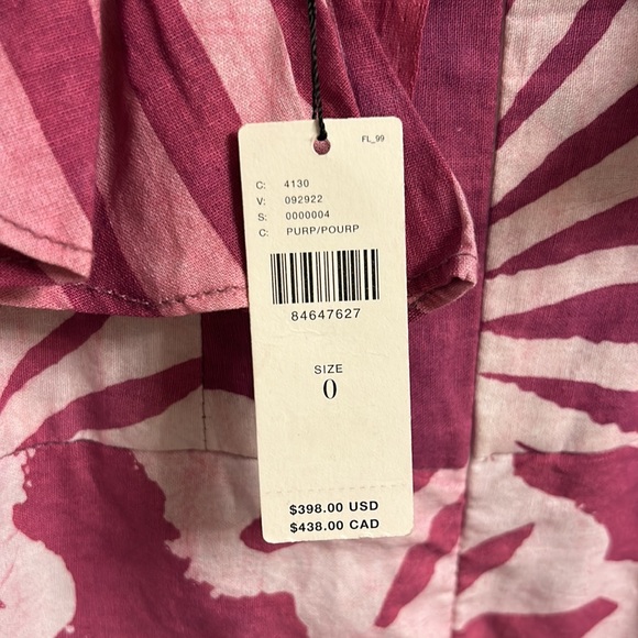 Elegant Pink Ruffle Dress - Picture 4 of 8